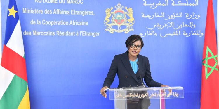 جمهورية إفريقيا الوسطى تعرب عن موقفها  الثابت والواضح وتشبثها بالوحدة الترابية للمملكة المغربية وتعتبر مخطط  الحكم الذاتي المغربي الحل الوحيد لتسوية النزاع حول الصحراء