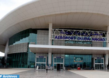 مطار وجدة – أنجاد.. ارتفاع حركة النقل الجوي بـ 14 في المائة عند متم ماي