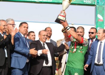 مولودية وجدة للركبي يفوز  بلقب كأس العرش للركبي 15 فئة الكبار