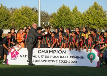 البطولة الوطنية لكرة القدم النسوية لأقل من 17 سنة 2023-2024 : فوز فريق الجمعية الرياضية للقوات المسلحة الملكية