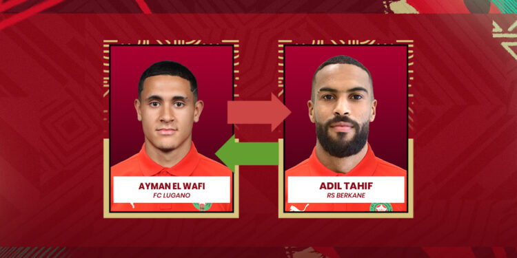 أولمبياد باريس 2024 .. عادل تاحيف يعوض أيمن الوافي في تشكيلة المنتخب الوطني الأولمبي لكرة القدم