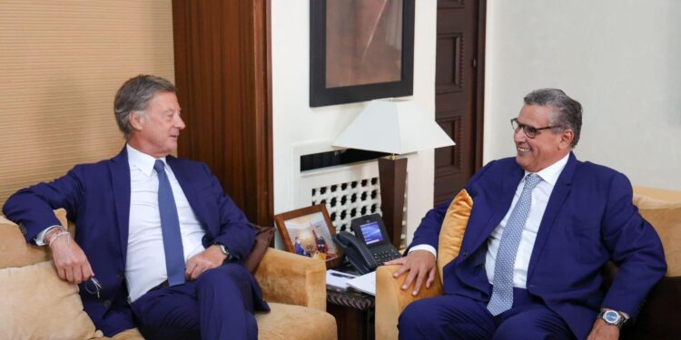 أخنوش يجري مباحثات مع الرئيس المدير العام لمجموعة فنادق “أكور” حول سبل تطوير قطاع السياحة بالمغرب