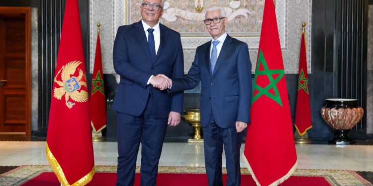 رئيس مجلس النواب المغربي يستقبل رئيس برلمان مونتينغرو