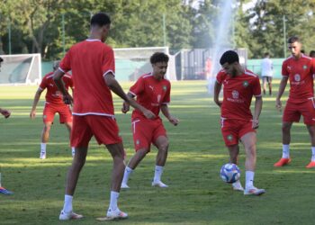 استعدادات مكثفة… المنتخب الأولمبي يجري يوم غد الخميس مبارة تدريبية  مع هذا الفريق