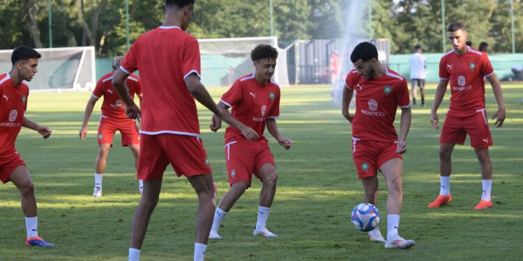 استعدادات مكثفة… المنتخب الأولمبي يجري يوم غد الخميس مبارة تدريبية  مع هذا الفريق
