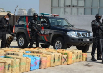 إحباط عملية تهريب طنين و540 كيلوغراما من مخدر الشيرا