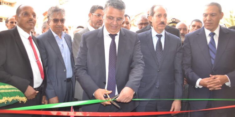 عبد اللطيف وهبي يشرف على تدشين المقر الجديد للمحكمة الابتدائية بالعيون