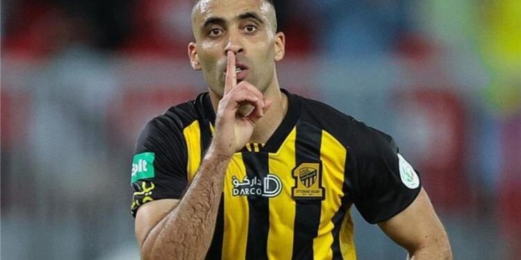 المهاجم المغربي حمد الله يوجه رسالة لاتحاد جدة بعد توقيعه للشباب السعودي