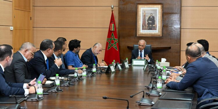 وزير التربية الوطنية والتعليم الأولي والرياضة يجتمع مع الهيئات الممثلة للناشرين.