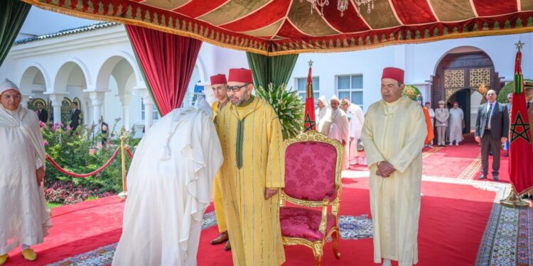 جلالة الملك يترأس بالمضيق حفل استقبال بمناسبة عيد العرش المجيد