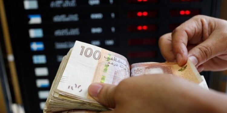 أسعار العملات الرئيسية مقابل الدرهم ليومه الإثنين