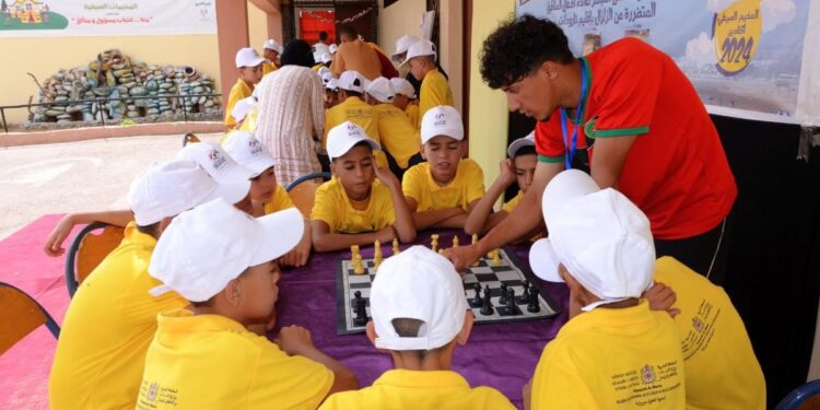 أزيد من 300 طفل ينتمون للأسر المتضررة من زلزال الحوز يستفيدون من مخيم صيفي تربوي بأكادير