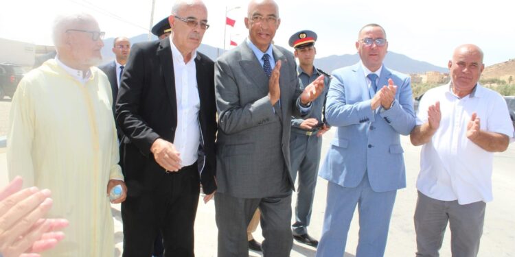 اقليم الدريوش …تدشين الطريق الإقليمية رقم 6203  المقطع الرابط بين جماعة ميضار و جماعة تفرسيت