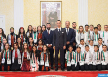 الأمير مولاي الحسن يستقبل الأطفال المقدسيين المشاركين في الدورة الـ 15 للمخيم الصيفي لوكالة بيت مال القدس