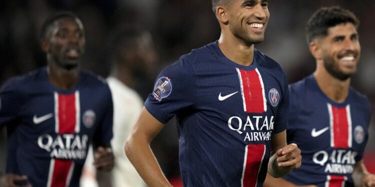 أول تعليق لحكيمي بعد قيادته سان جيرمان لتحقيق فوز عريض على مونبيلييه .