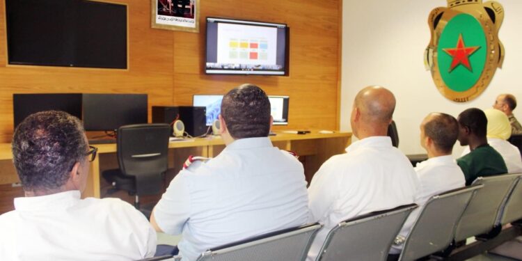 حصة تحسيسية لمفتشية مصلحة الصحة العسكرية للقوات المسلحة الملكية حول مرض جدري القردة