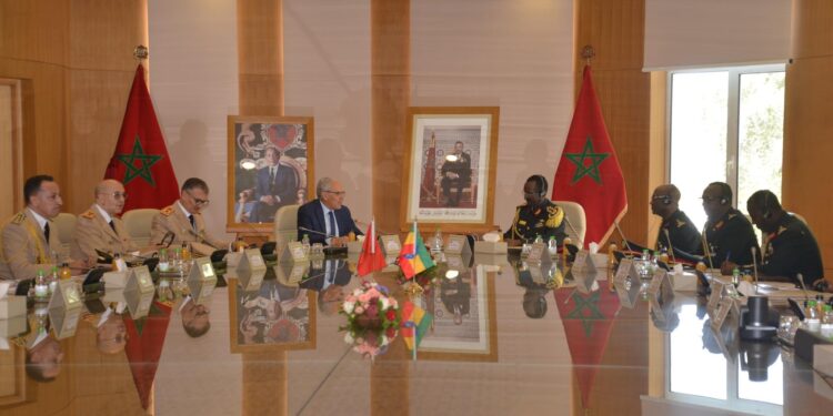 لوديي والفريق أول محمد بريظ يستقبلان رئيس الأركان العامة لقوات الدفاع الوطني الإثيوبية