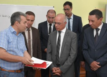 بنموسى يقوم بزيارة تفقدية لعدد من المؤسسات التعليمية بالمديرية الإقليمية بخنيفرة.