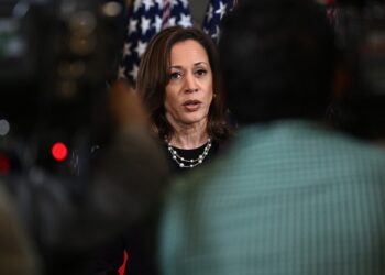 محتجون مؤيدون للفلسطينيين يقاطعون كلمة هاريس ويطالبون بوقف النار في غزة