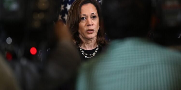 محتجون مؤيدون للفلسطينيين يقاطعون كلمة هاريس ويطالبون بوقف النار في غزة