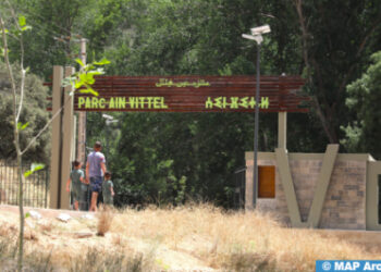 إفران: منتزه عين فيتال يفتح أبوابه للزوار في حلة بهية جديدة
