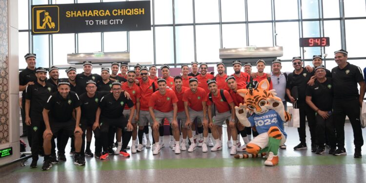 المنتخب الوطني لكرة القدم داخل القاعة يحل بأوزبكستان للمشاركة في كأس العالم