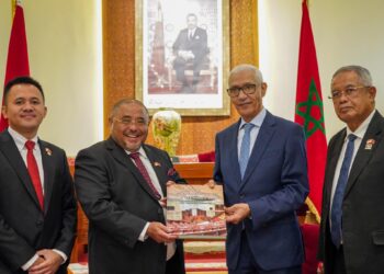 راشيد الطالبي العلمي يستقبل رئيس مجموعة الصداقة البرلمانية الإندونيسية-المغربية