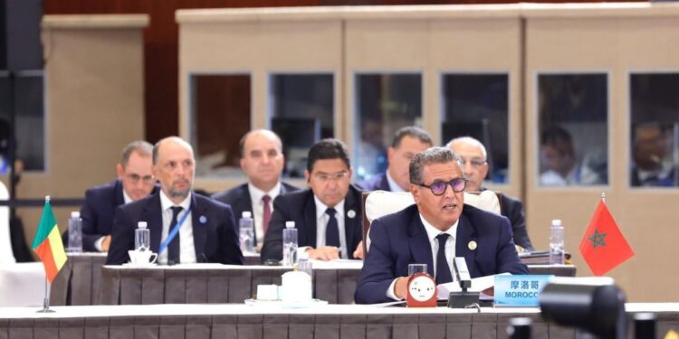 أخنوش : الشراكة الاستراتيجية بين الصين والدول الإفريقية تشكل ركيزة قوية بالنسبة للقارة