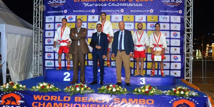 الدار البيضاء.. تتويج ثلاثة أبطال مغاربة في اليوم الاول من بطولة العالم للسامبو الشاطئية