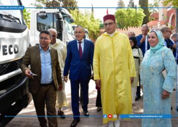 مجلس جهة بني ملال خنيفرة ….. تسليم 8 شاحنات صهريجية لفائدة عدة جماعات قروية