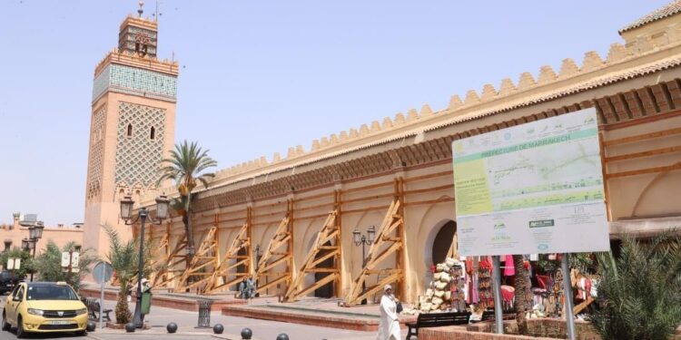 مراكش: جهود متواصلة لترميم المساجد التي تضررت جراء الزلزال