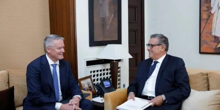 رئيس الحكومة يتباحث مع الأمين العام لمنظمة التعاون والتنمية الاقتصادية