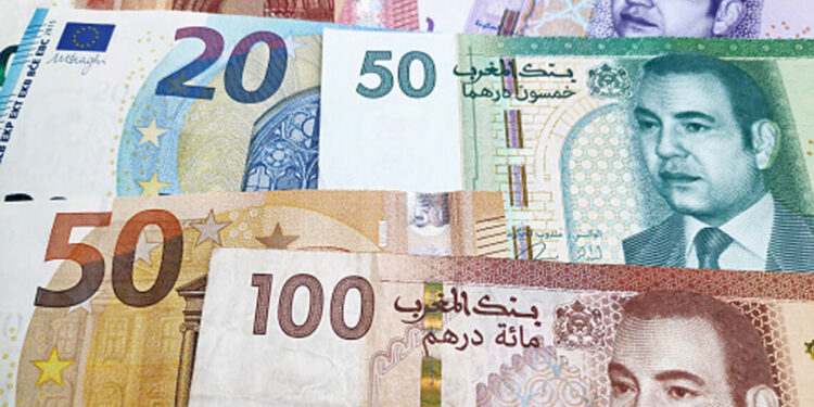 أسعار صرف أهم العملات الأجنبية مقابل الدرهم (شراء-بيع) ليومه الثلاثاء