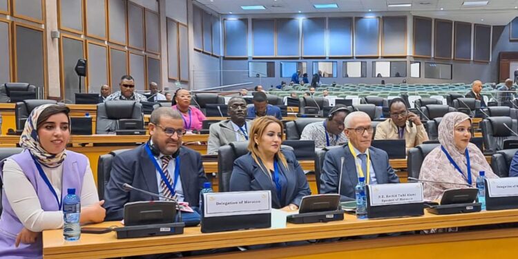 الطالبي العلمي يشارك في المؤتمر السنوي الثاني عشر لرؤساء البرلمانات الإفريقية