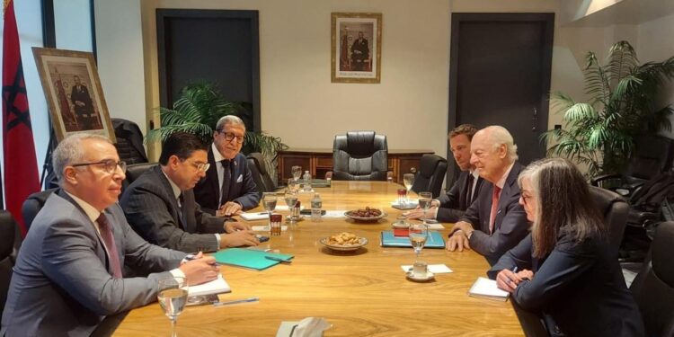 بوريطة يتباحث بنيويورك مع المبعوث الشخصي للأمين العام للأمم المتحدة إلى الصحراء المغربية ستافان دي ميستورا