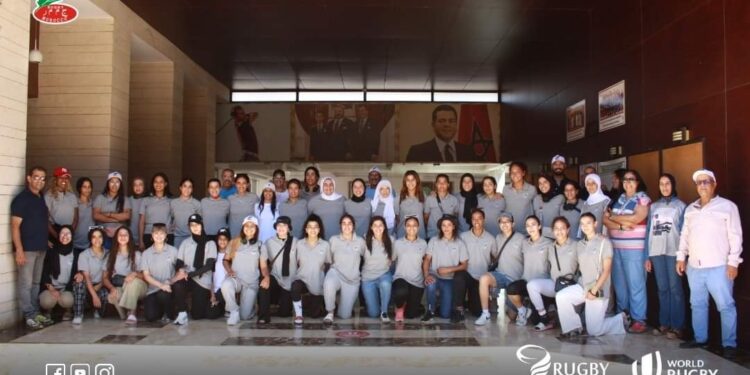 هشام أوباجا يتفقد سير التربص الوطني الانتقائي لسيدات الريكبي