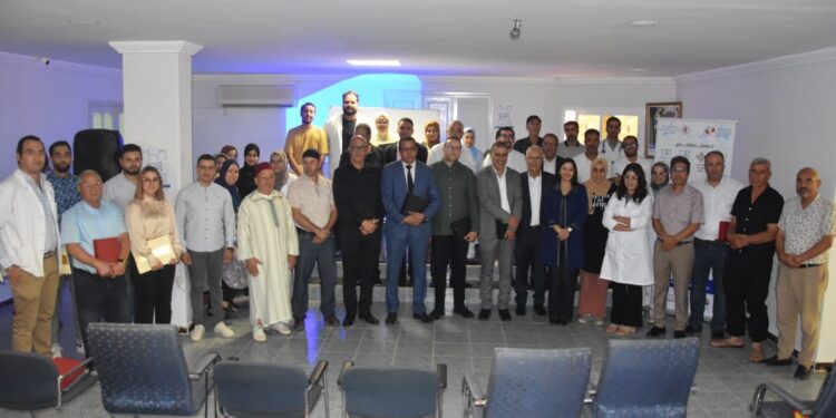 يوم صحي وتحسيسي بمركز تصفية الدم بإقليم  الدريوش.