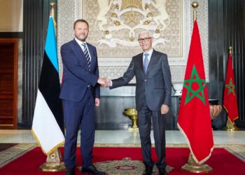 الطالبي العلمي يتباحث مع  رئيس مجلس النواب ووزير الشؤون الخارجية لجمهورية استونيا