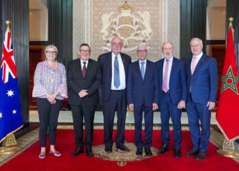 رئيس مجلس النواب يجري مباحثات مع وفد برلماني أسترالي