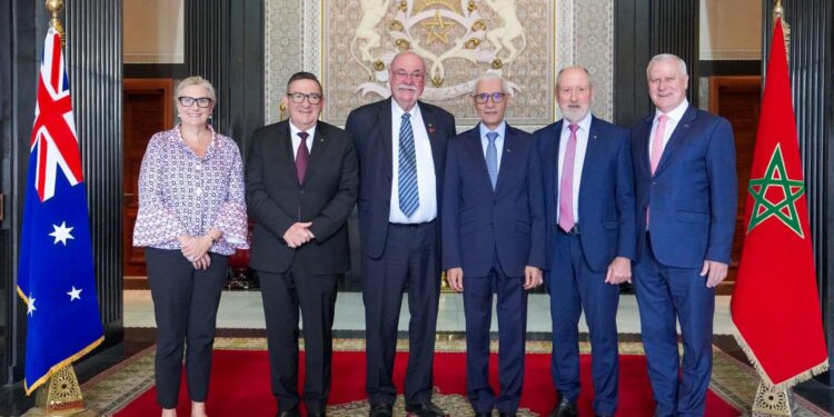 رئيس مجلس النواب يجري مباحثات مع وفد برلماني أسترالي