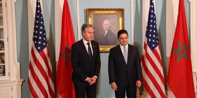 واشنطن..بوريطة يتباحث مع وزير الخارجية الأمريكي