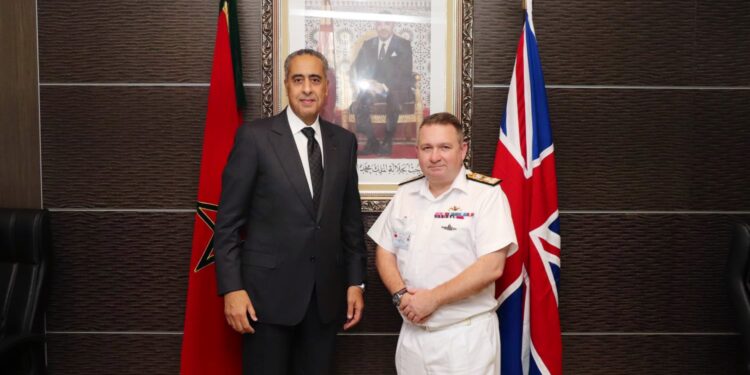 حموشي يستقبل المستشار العسكري الرئيسي البريطاني للشرق الأوسط وشمال إفريقيا