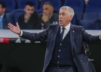 أول تعليق لأنشيلوتي بعد سقوط ريال مدريد المفاجئ في دوري الأبطال