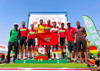 الدراج المغربي محسن الكوراجي يتوج بطلا لطواف بوركينا فاسو الدولي في دورته الخامسة والثلاثين.