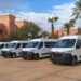 تسليم سيارات إسعاف وحافلات نقل لجماعات بزاكورة