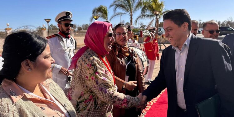 بعد تعيينه كاتبا للدولة …حجيرة يترأس أشغال المجلس الاقليمي لحزب الميزان بوجدة