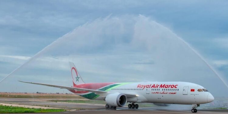 الخطوط الملكية المغربية تستلم طائرتها العاشرة من طراز بوينغ 787-9 دريملاينر