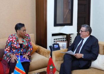 رئيس الحكومة يتباحث مع الوزيرة الأولى لجمهورية الكونغو الديمقراطية