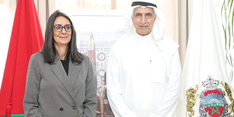 فتاح تستقبل السيد بدر محمد السعد، المدير العام، رئيس مجلس إدارة الصندوق العربي للإنماء الاقتصادي والاجتماعي
