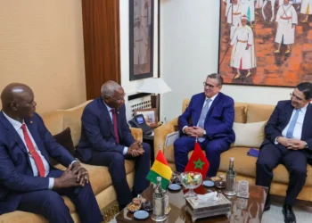 أخنوش يجري مباحثات مع الوزير الأول بجمهورية غينيا